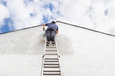 Peinture extérieure à Fauroux — façades et ravalement